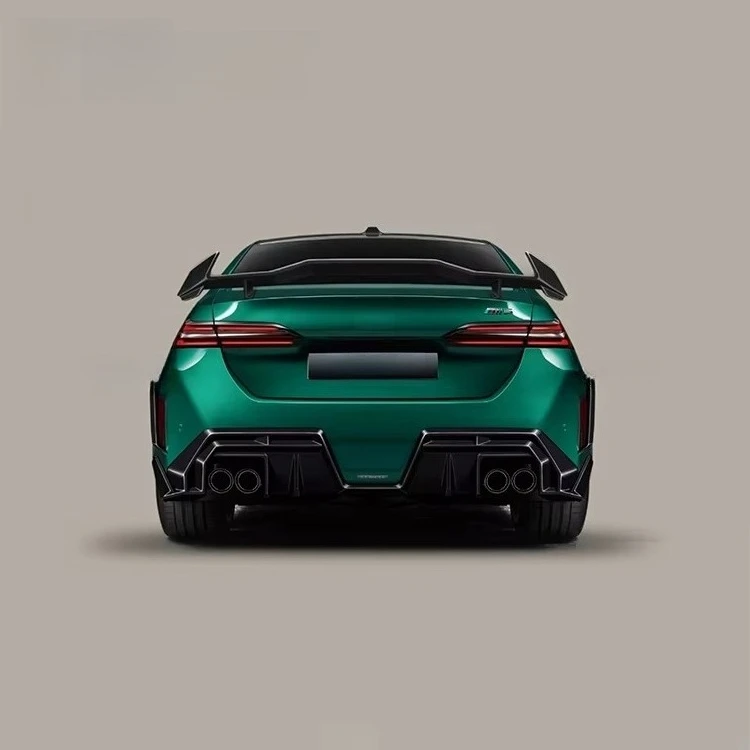 Aulena Design Dry Carbon Front Side Skirts Rear Diffuser Spoiler Rear Wing Body Kit Front Vent Trim Rear Canards for M5(G90)