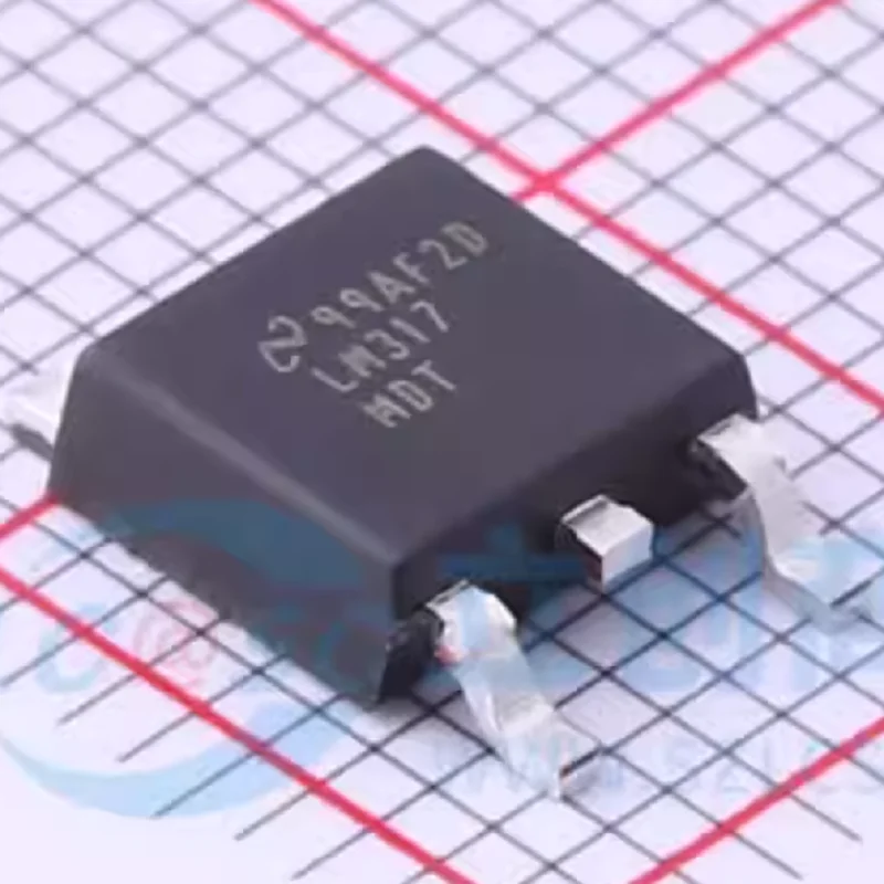Integrated Circuits (ICs) LM317MDTX/NOPB Linear Voltage Regulator IC Positive Adjustable 1 Output 500mA TO-252-3