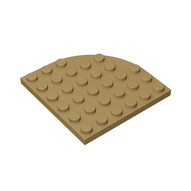 10 Stück 6003 Platte 6x6 Runde Ecke Baustein-Spielzeug Kompatibles Zubehör DIY MOC High-Tech-Geschenk – Detail 2
