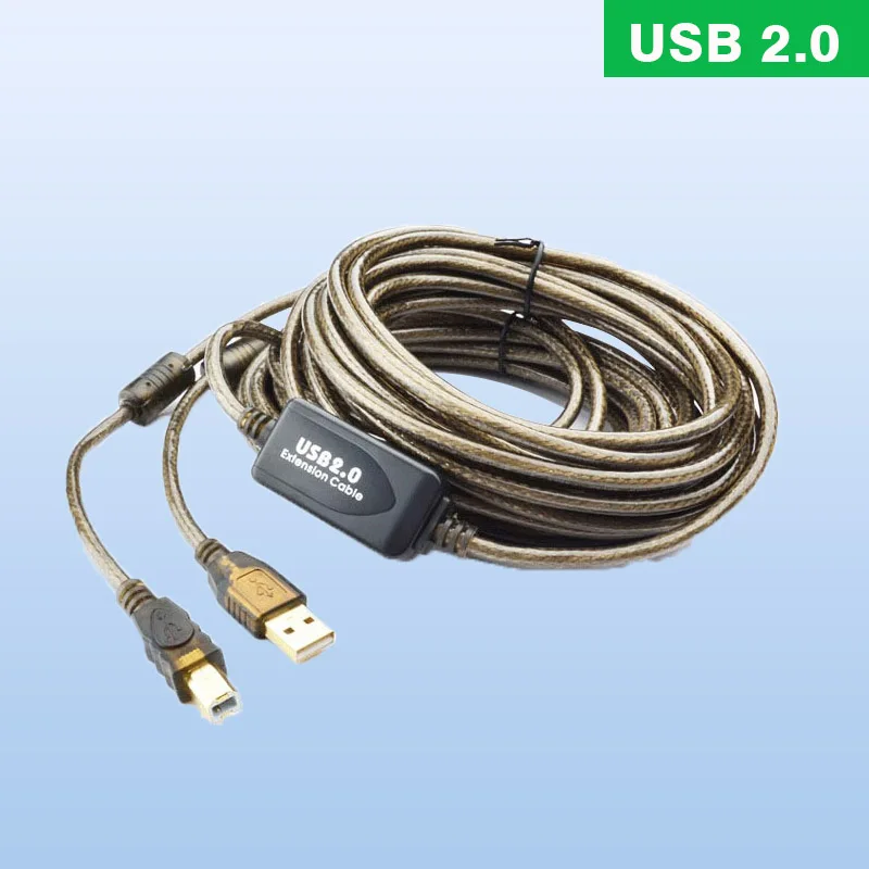 

USB Printer Cable 3m 5m 10m 15m 20m 30m USB A to B 2.0 A-Male to B-Male Printer Cord for HP Canon Dell Epson Lexmark Printer