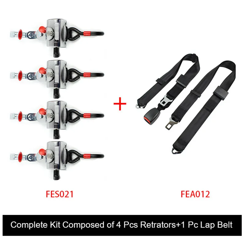 Special Safety Belt Seat Belt FES021 And Static Seat Belt FES012 Wheelchair Complete Kit (FES031)