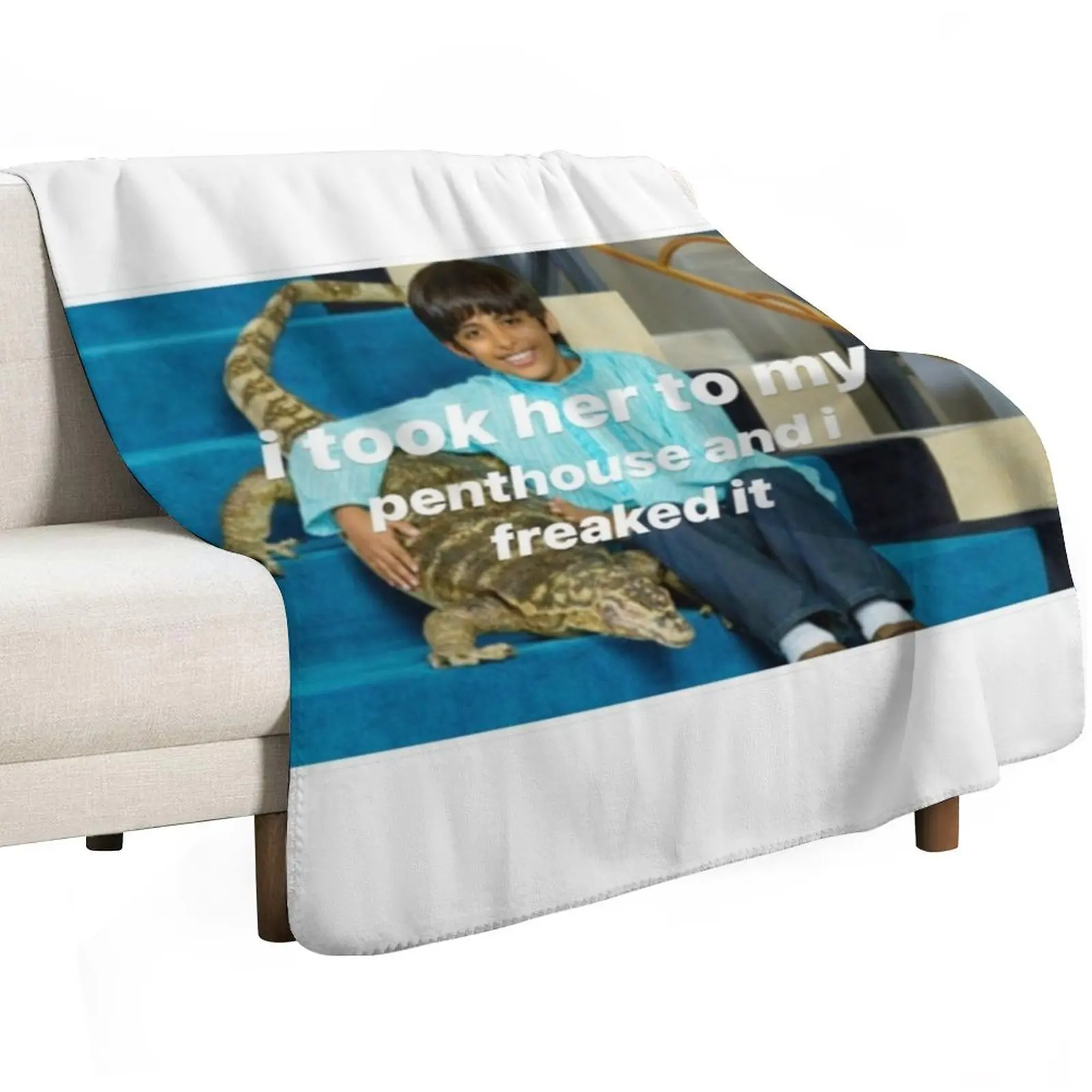 Ravi Freaked it Throw Blanket All Weather Soft Throw Blanket for Sofa