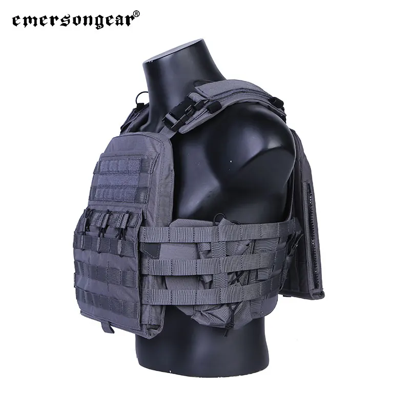 Emersongear para ncpc colete tático placa transportadora molle proteção ao ar livre airsoft caça corpo pesado guarda armadura 11.11 vendas