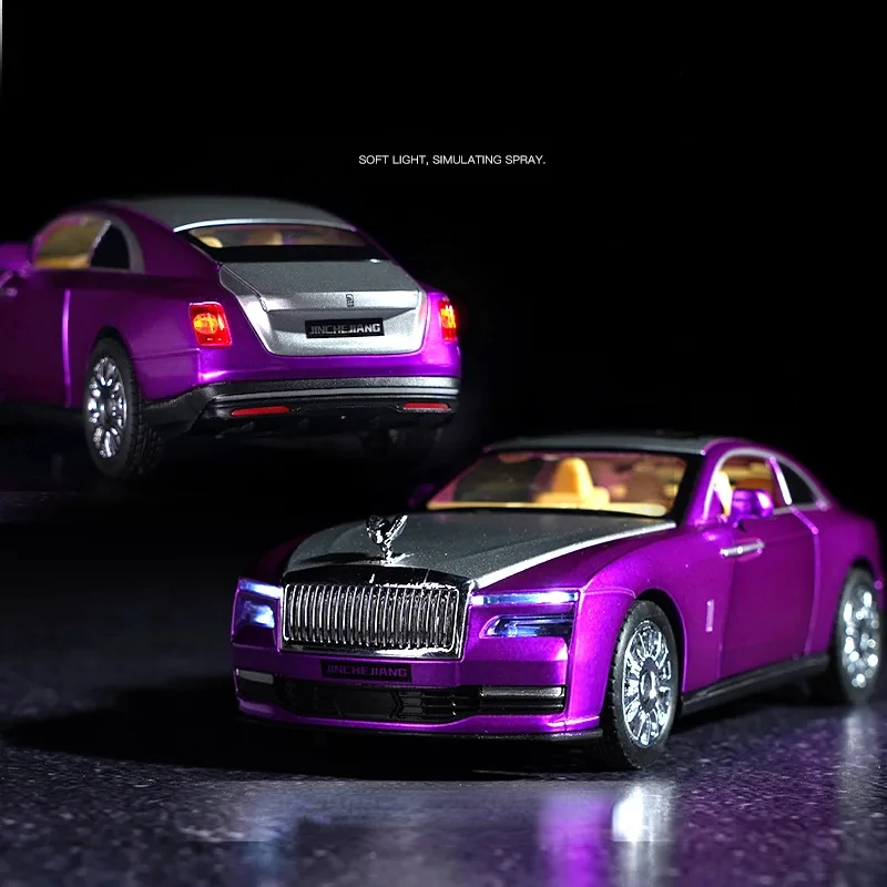 1:32 Rolls Royce SPECTRE Alloy Models Cars Toys Simulation Metal Diecasts Sound Light Toy car Gifts For Kids Collection ﻿A848