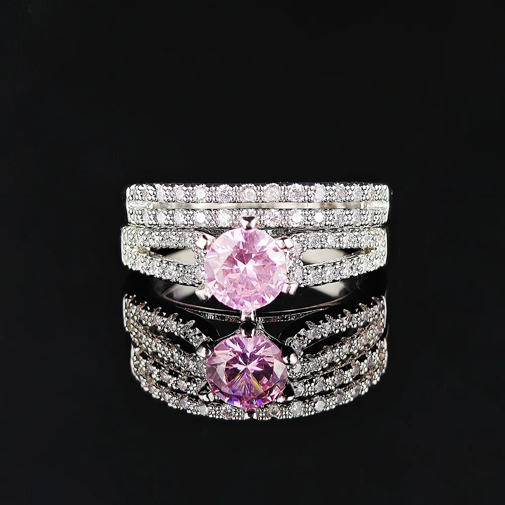 

Women's Exquisite Zircon Minimalist & Versatile Ring, Light Luxury Niche Style with Stackable Feature,Stylish Elegant Party Gift