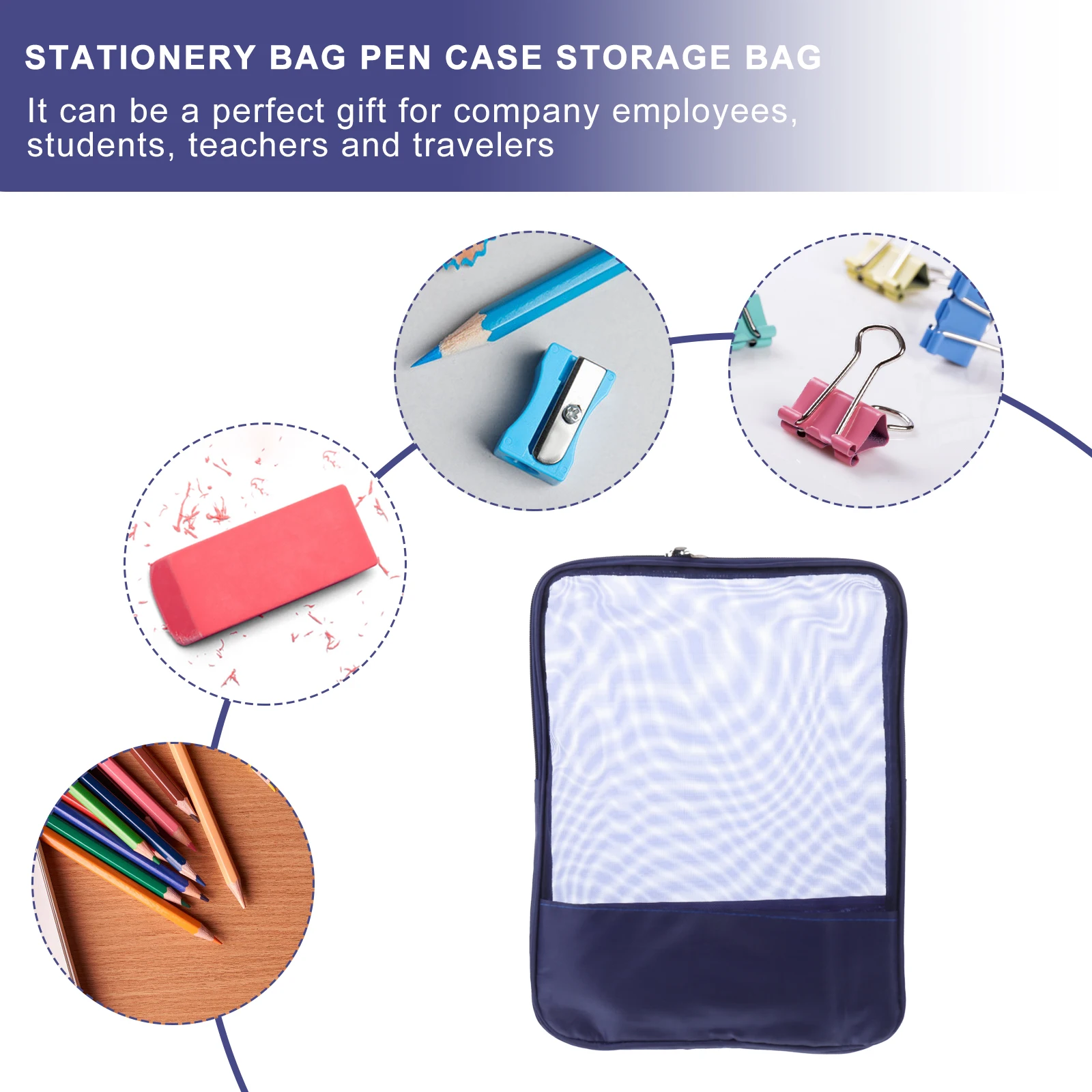 

2Pcs File Beige Semi Transparent Storage File Storage Bag for Document Portable Pouch Receipt ganizer Bag Home Travel