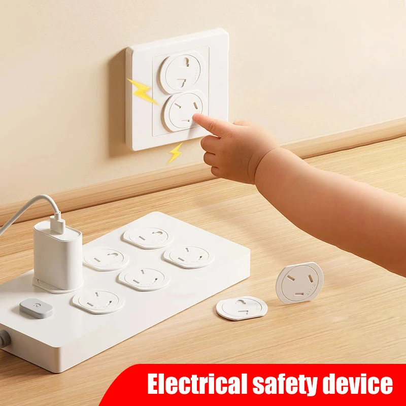 6Pcs Plug Socket Covers EN/US Child Baby Safety Plug Socket Covers for Sockets, Safety for Kids & Pets