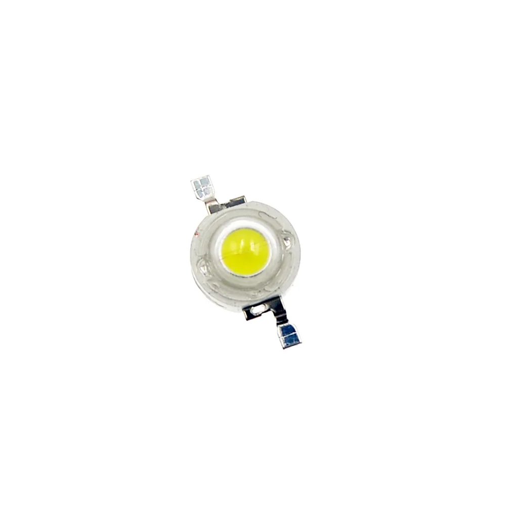 10-100 pz LED COB Chip lampada 1W 3W 3.2-3.6V ingresso 100-220LM Mini LED lampadina diodo SMD per fai da te LED proiettore faretto Downlight