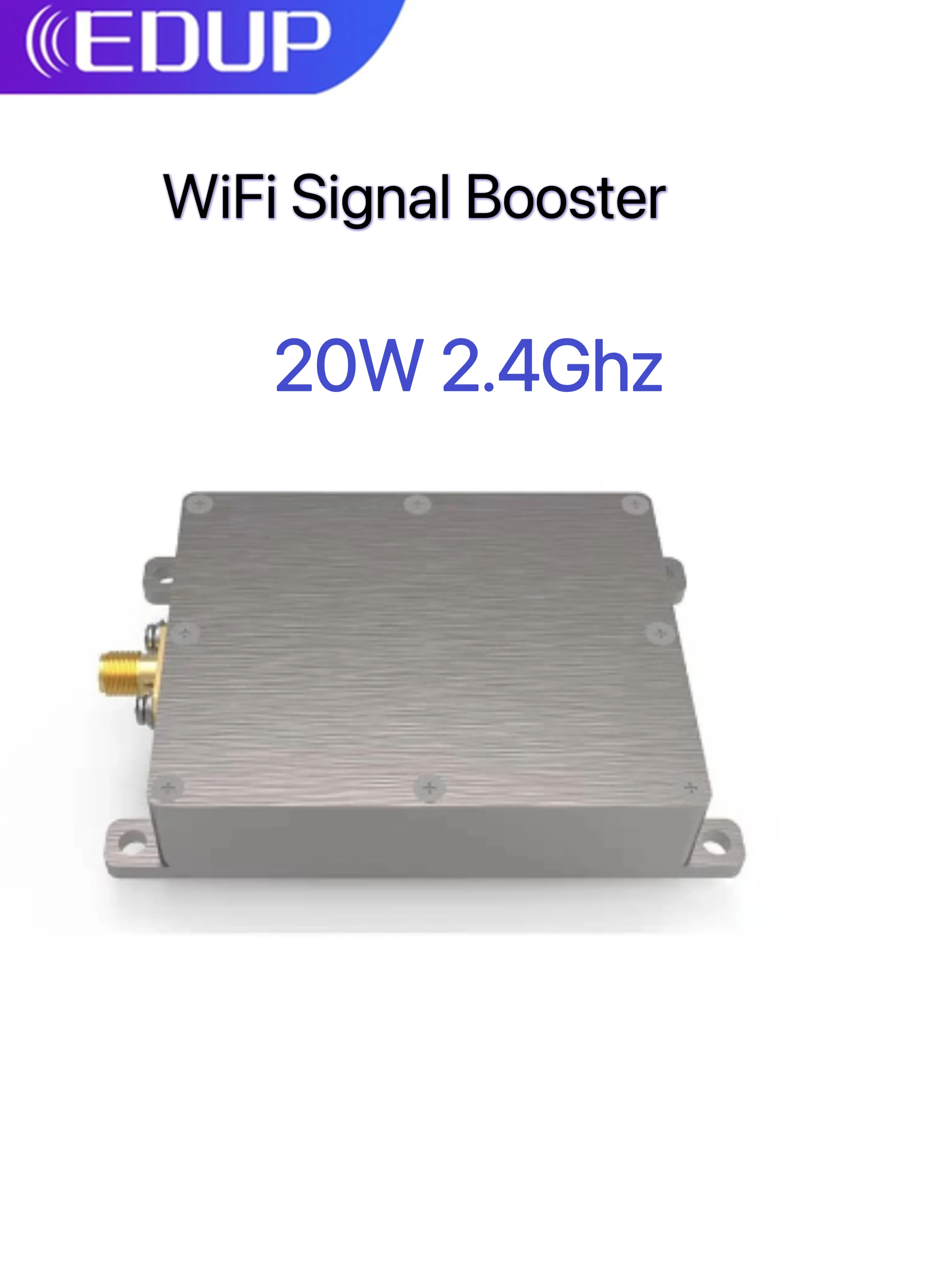 Imagem -02 - Edup-wireless Wifi Signal Booster Alta Potência Longo Extensor Drone Unidirecional Booster 40w 2.4ghz