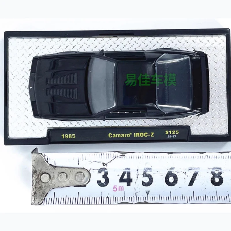 Modèle de voiture en alliage M2 1/64 Camaro IROC-Z, Collection statique, cadeaux de vacances décorés, jouets