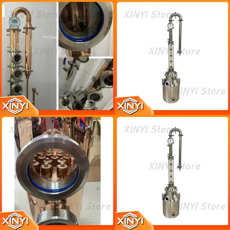 Hot Sale 30L Home Distillery Alcohol Moonshine Still Pot Distiller for Home Brewing Equipment for Whiskey Vodka Gin
