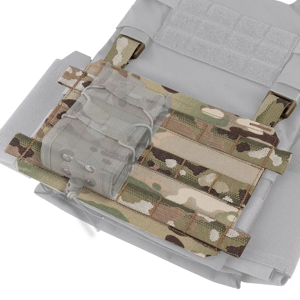 Wosport Thorax MOLLE Plate Quick Release Buckle Hook Loop Cordura Front Panel Mount for Tactical Vest Airsoft Outdoor Training