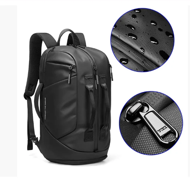 

Мужской дорожный рюкзак, оксфордский школьный рюкзак для мальчиков-подростков, дорожная сумка с карманом для обуви, дорожный рюкзак двойного назначения