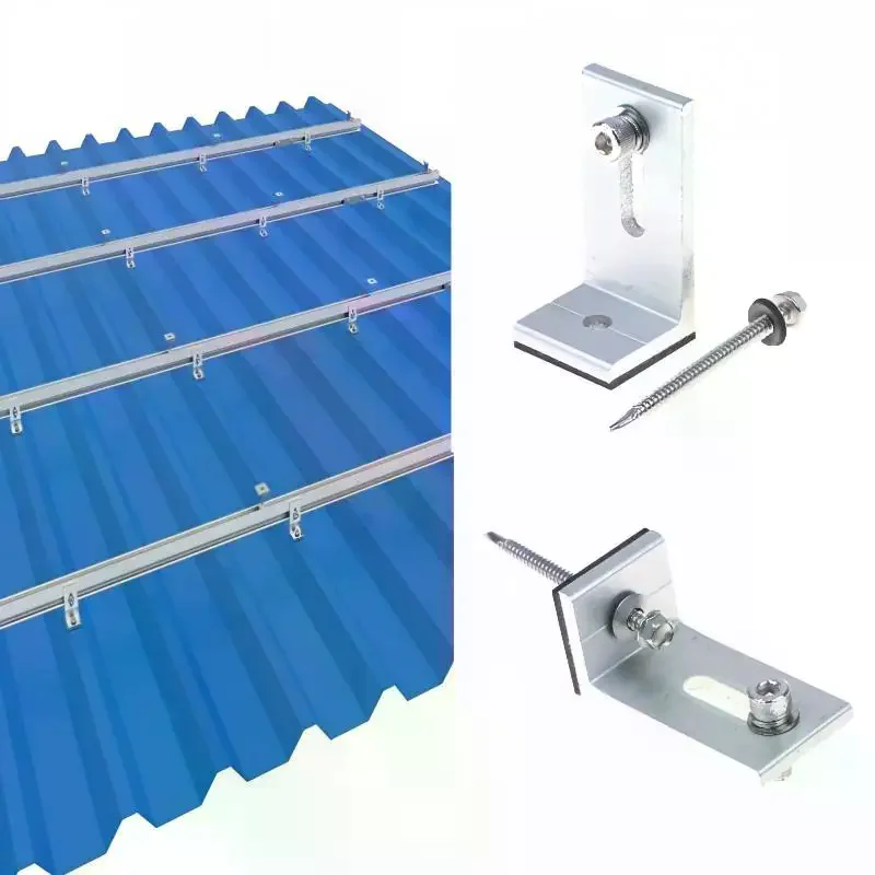 /PFU/Solar Panel Mounting L Bracket PV Connection Rail Cross Interconnects For RV Boat Off Roof Solar Installation Aluminum