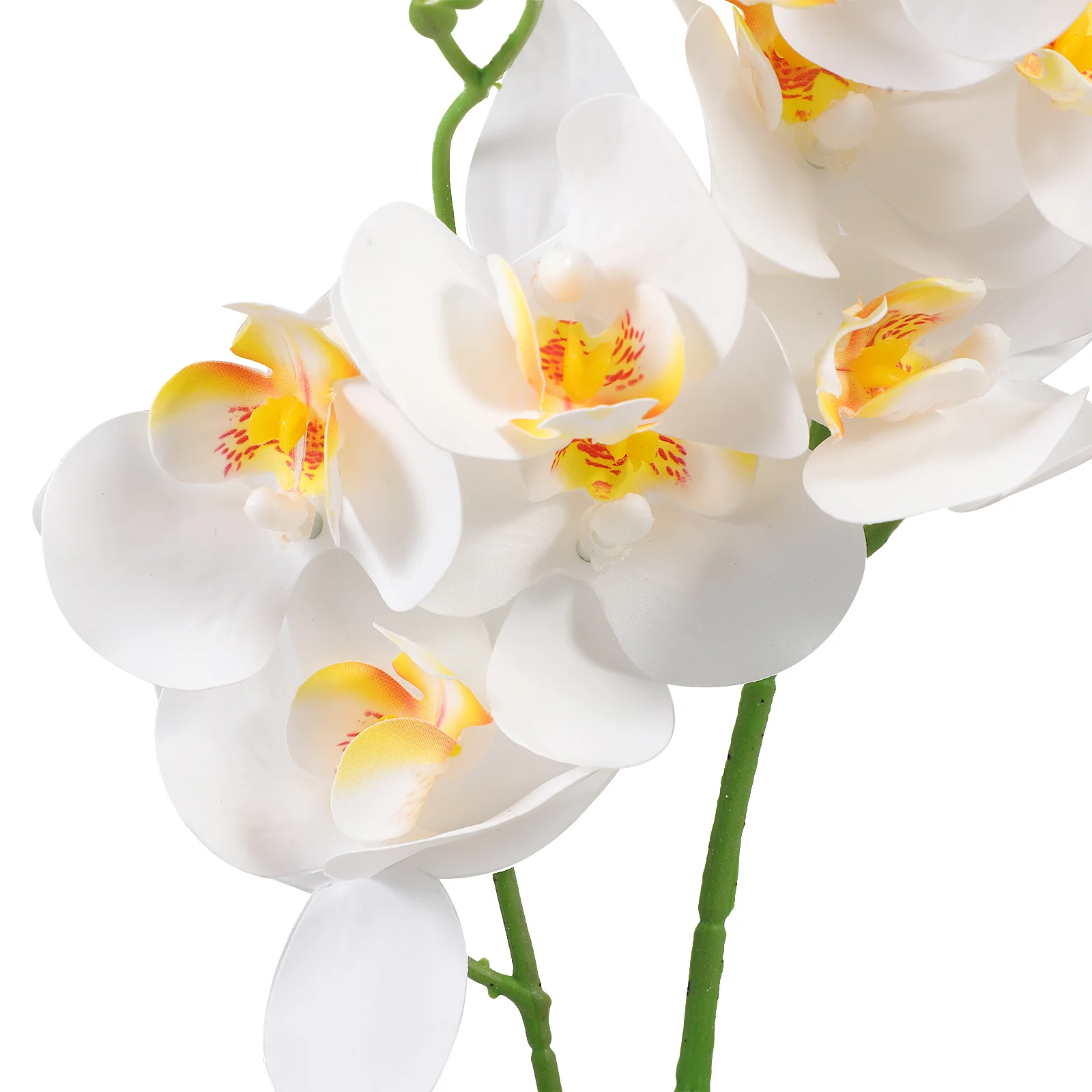 

Simulation Phalaenopsis Bonsai Artificial Potted Plant Decorative Faux Plant Ornament for Home Office Study Indoor Plants Decor