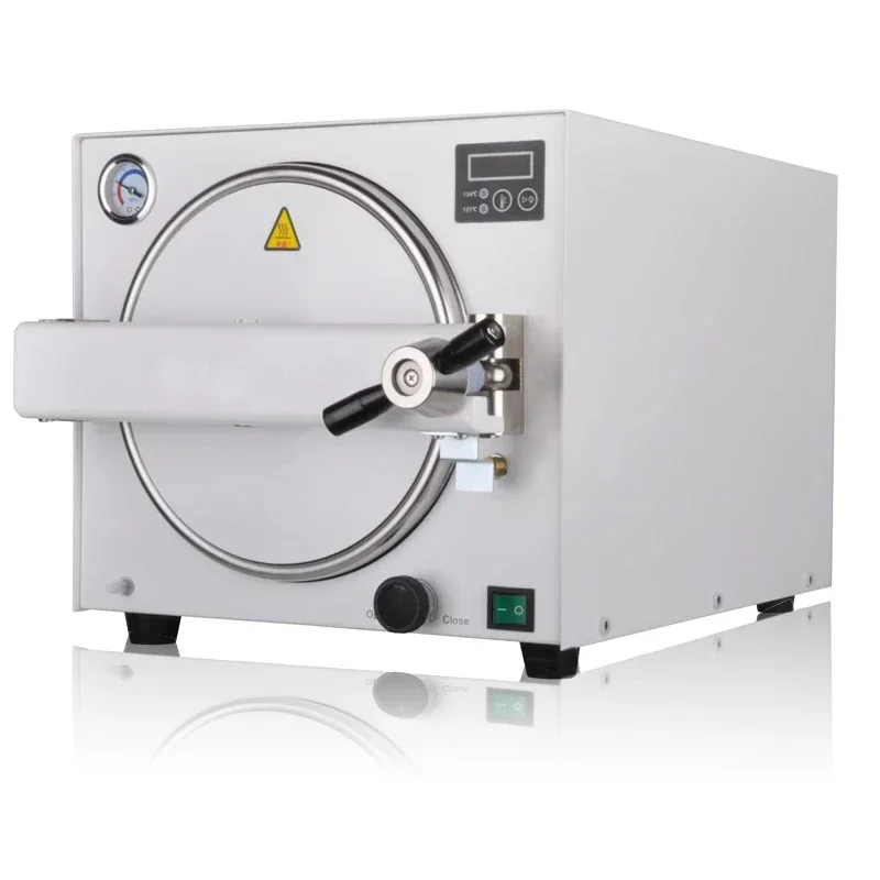 

Hot Sale 18L Dental Autoclave Vertical Sterilizer Portable Sterilizing Tool Manicure Tool Dry Heat Sterilizer In RU Warehouse