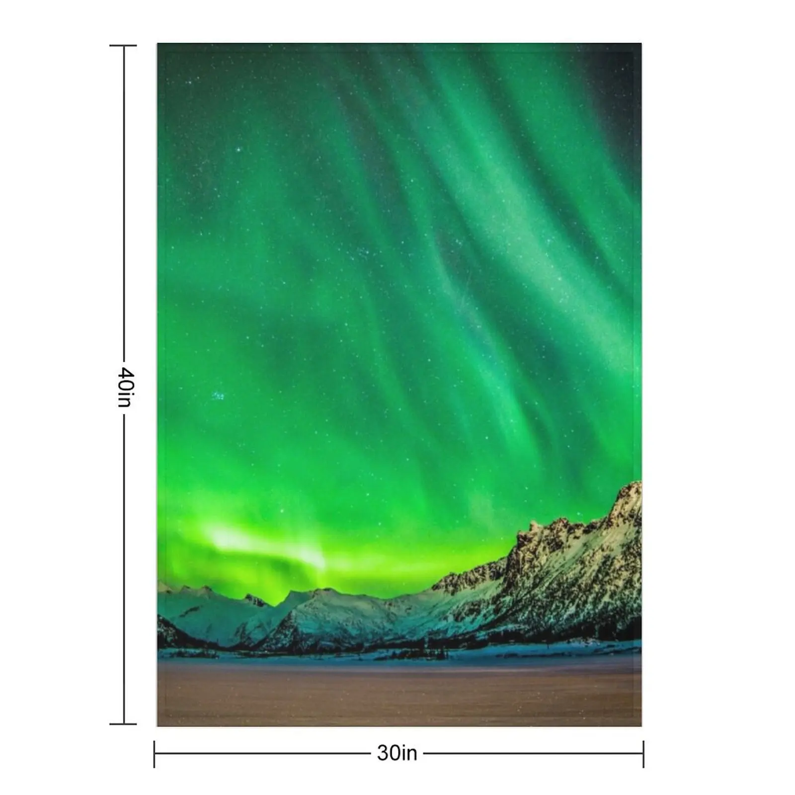 The Best of Northern Lights 2019 Throw Blanket Soft Big manga Thermal Beautifuls Blankets