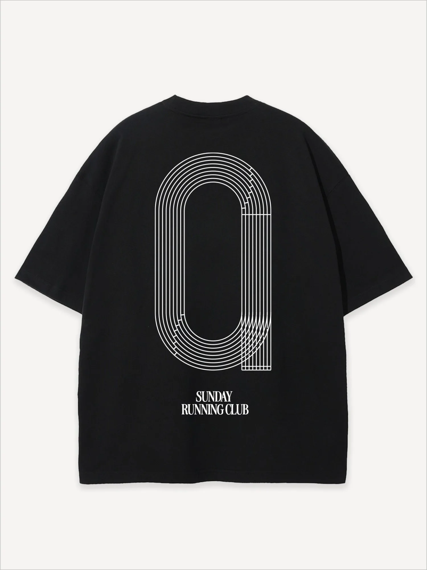 Stadium Track Sunday Running Club T-Shirt Men Women Jogging Fan Loose Fit Casual Daily Wear Cotton Short Sleeve Shirts