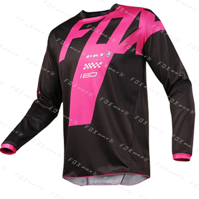 

BAT FOX Cycling Jersey for Men Motocross Jersey MTB T-Shirts Motorbike Downhill Jerseys Mountain Biking Teams