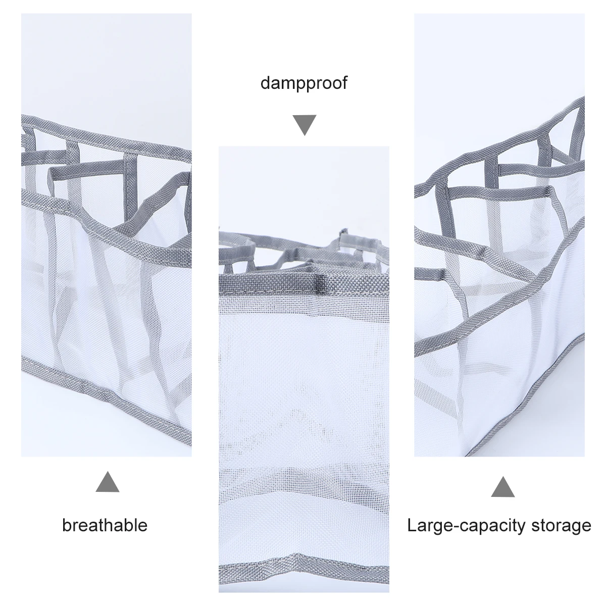 

1pc Underwear Storage Box Multi-Compartments Organizer Large Capacity Socks Bra Accessories Cloth Storage Containercreative