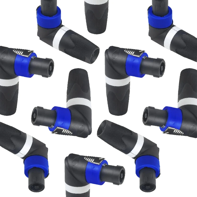 

Аудиосистема NL4FC Адаптер Speakon под прямым углом, 4-контактный фиксирующий разъем