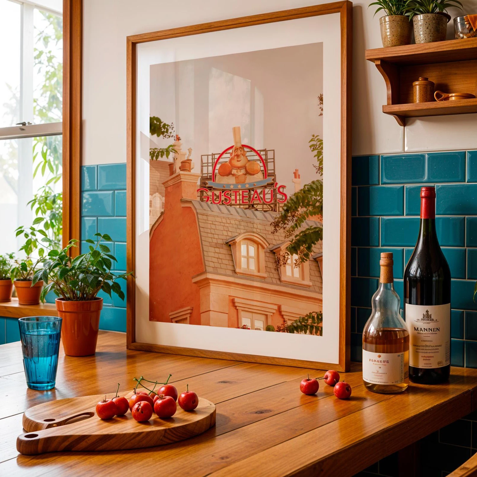 

Ratatouille Disney Watercolor Digital Poster Print Disney Wall Art Ratatouille Movie French Kitchen Disney Gifts Home Decor