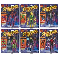 Marvel Legends Kingpin Peter Parker Green Goblin Gwen Stacy Mysterio Action Figure Movable Doll Children'S Toy Cool Gifts