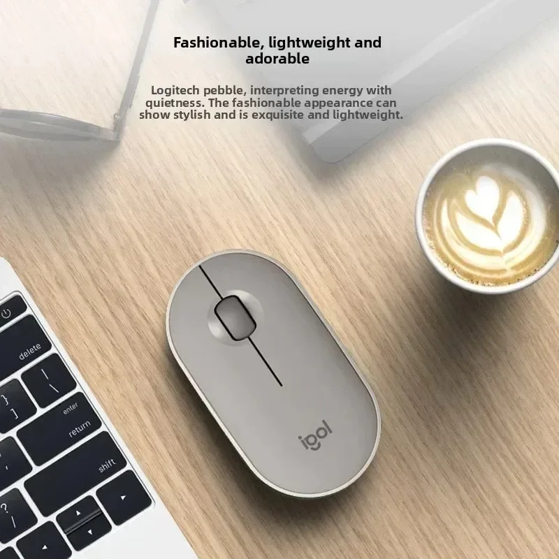 Souris à galets Logitech M350 Bluetooth 2.4GHz souris sans fil double mode souris Bluetooth silencieuse