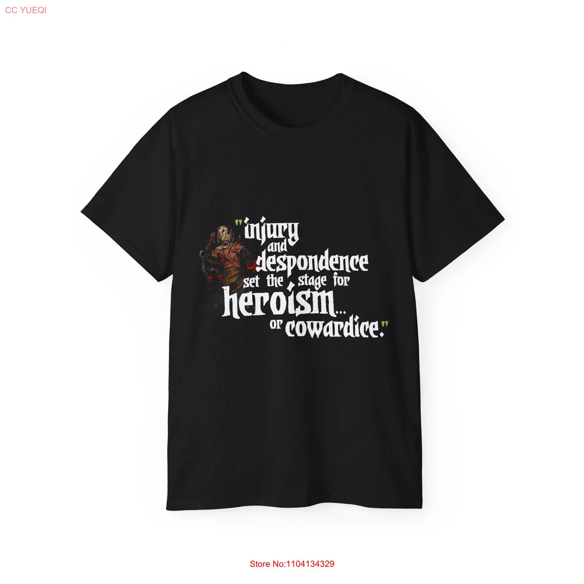 Heroism or Cowardice Darkest Dungeon T Shirt long or short sleeves