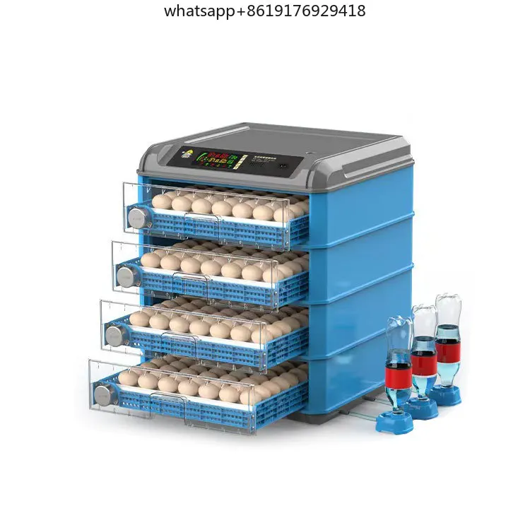 

0n Sale 500 Small Sized Incubators Egg Hatching Machine Fully Automatic Factory Price 220v+12v Dual Power Supply