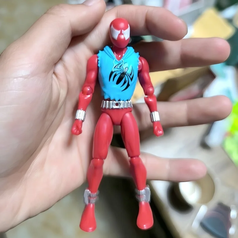 

Marvel Avengers 4-Inch Spider-Man Action Figure With Moveable Boy Ornaments Toy Gift Collectible Statue Avengers Toys Gifts