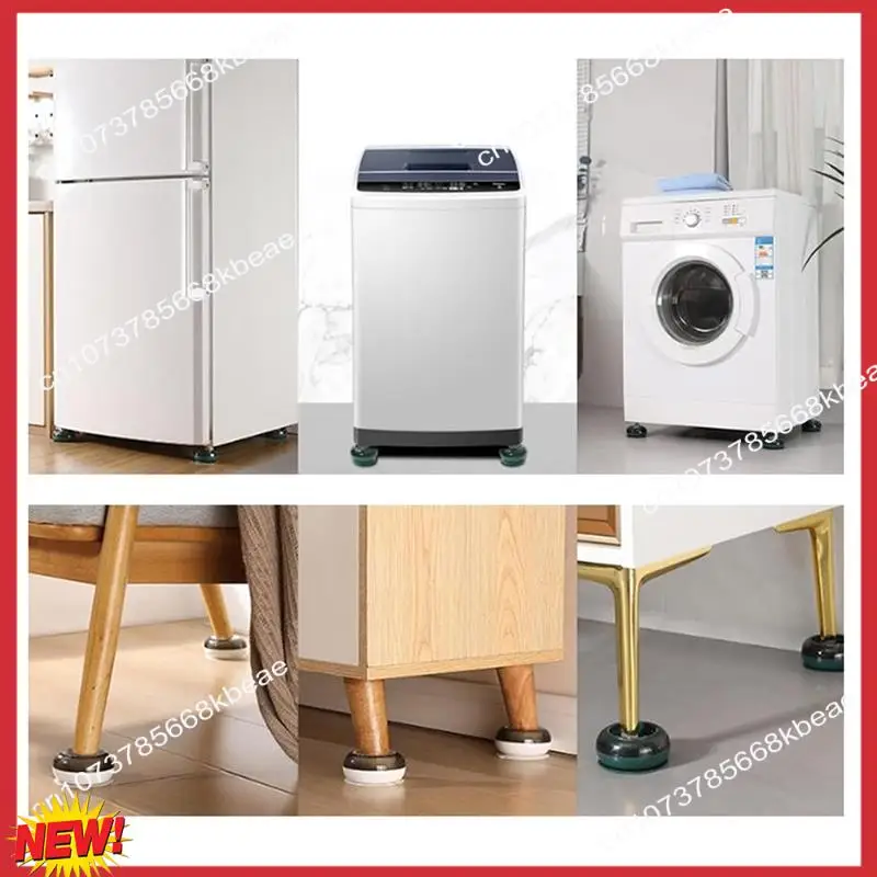 

A97Z 8PCS Fixing Mat For Laundry Appliances Compatible Most Washers And Dryers Home Dormitory Office Accessory