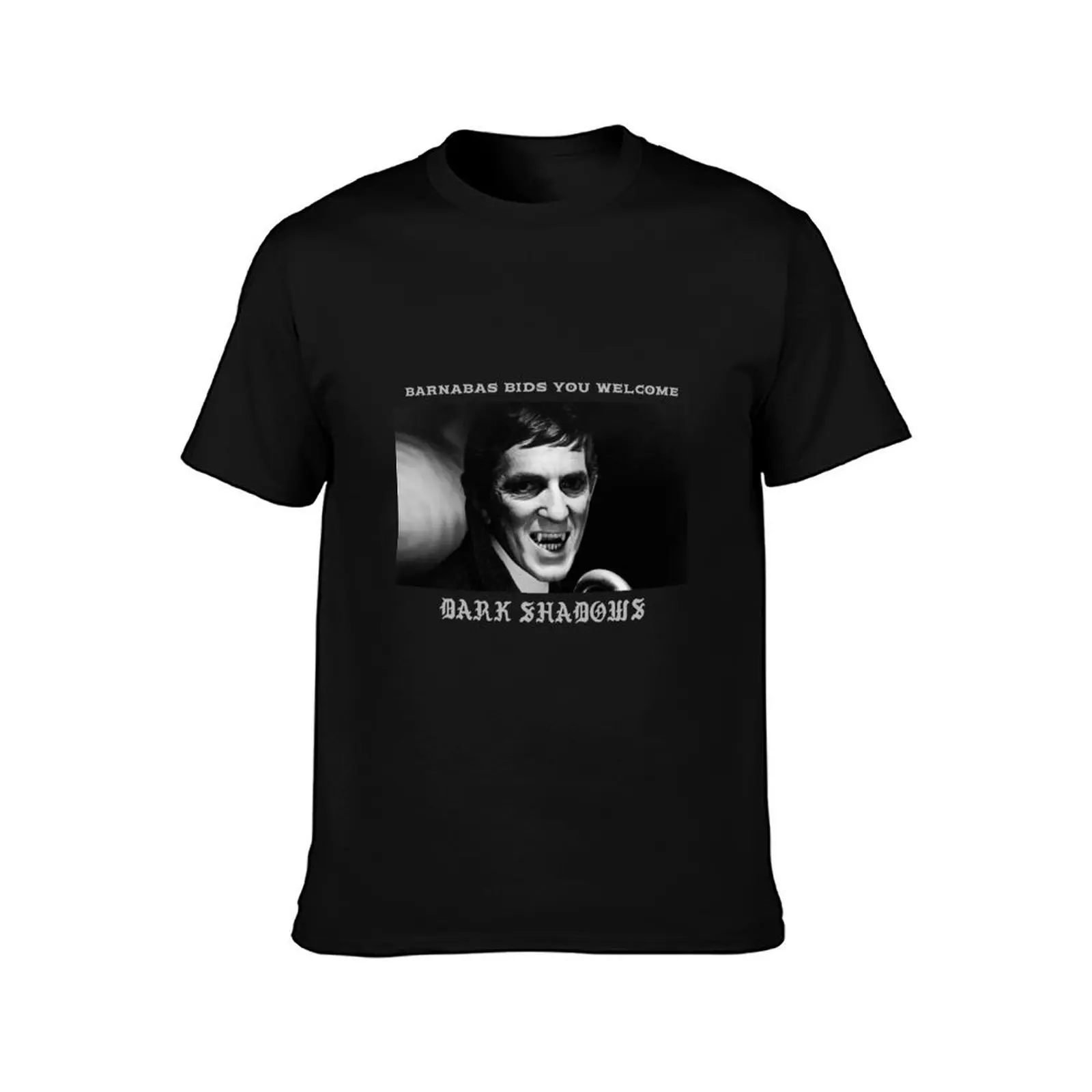 Dark Shadows Barnabas Collins TV soap opera vampire T-Shirt High Elasticity Sports Tee Shirt T-Shirt