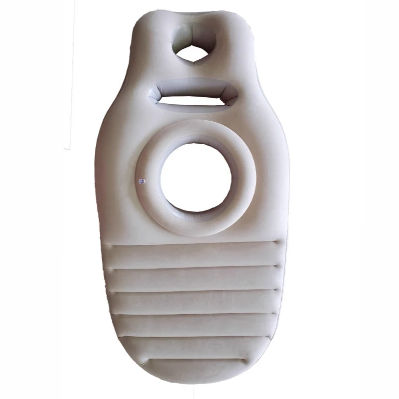 

Pregnancy Sleeping Inflatable Bed Thickened Waist Protection Single Floating Bed Lying Mat Water Swimming Inflatable Mat