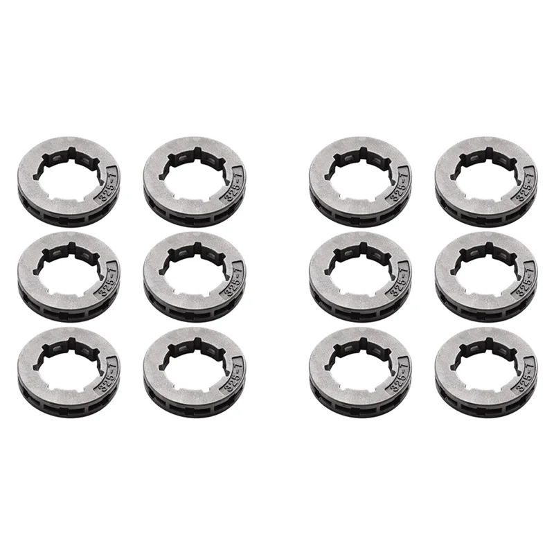 

A59Z-12Pcs Sprocket Drive Rim (.325Inch) 19MM Small 7T Spline For 501 45 74-02, 501457402, For Stihl 11892 Chainsaw