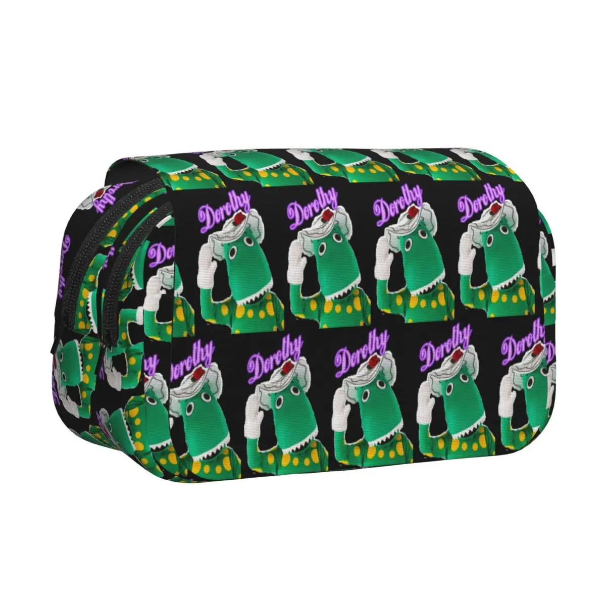 The Wiggles Dorothy The Dinosaur Pencil Case Pencil Pouch Hard Shell Leather Large Capacity Pen Box Pencil Bag for Kids School