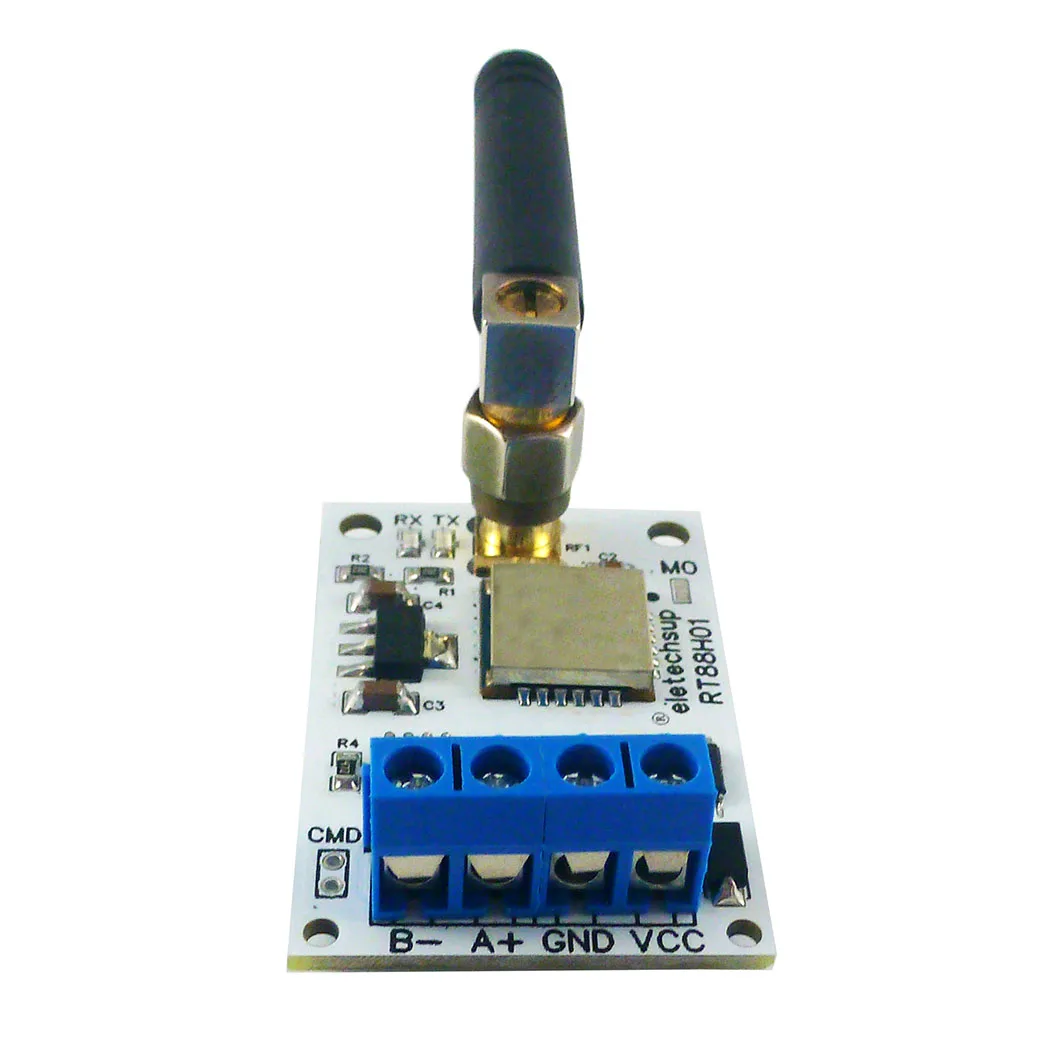 VHF/UHF Radio Modem RS485 Lora GFSK Wireless Transceiver 22DBM 433M 868M Transmitter and Receiver Module