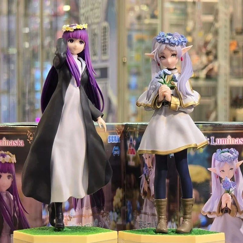 

[In Stock] Original Sega Frieren: Beyond Journey'S End Anime Toy Frieren Fern Hanada Girl Series Figure Model Ornament Toy Gift