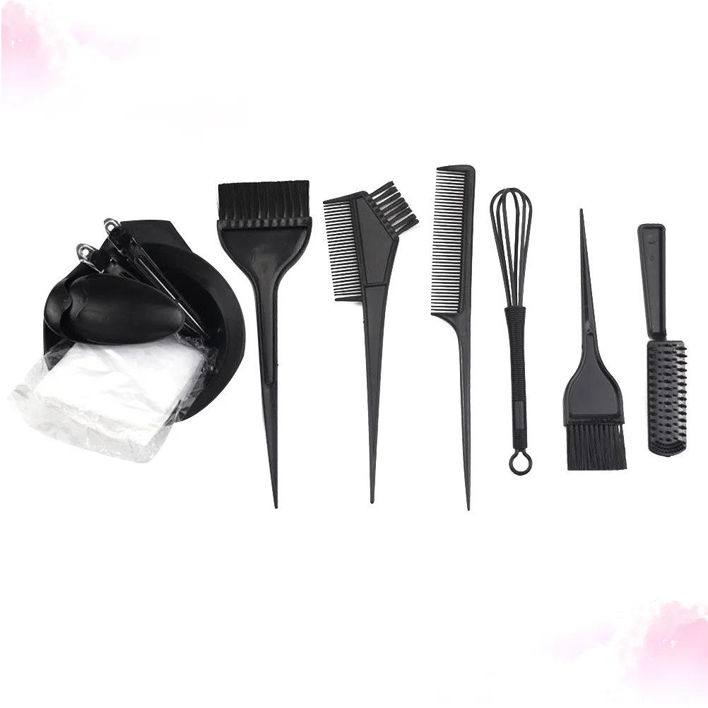 12Pcs Hairdressing Kit Safe Easy Clean Barbershop Hair Coloring Set Beauty Salon Accessories Black Hair Dyeing Tools - Image 5