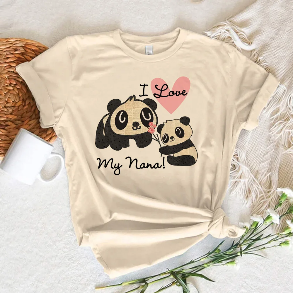 

Panda t shirt women graphic t-shirts girl designer harajuku funny clothes