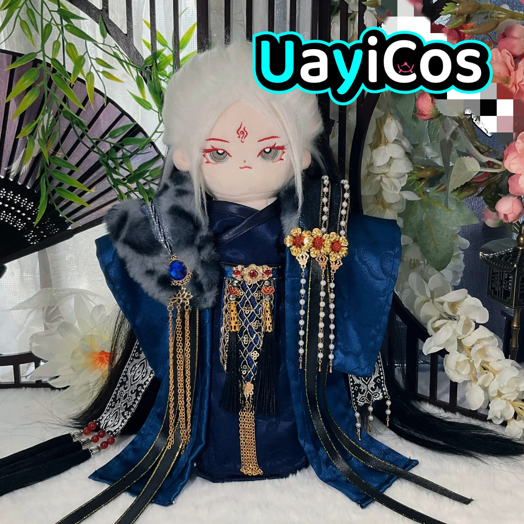 

20 см 30 см одежда для кукол Эрл Принц красивый винтажный древний синий костюм костюм мягкие плюшевые аксессуары для кукол аниме игрушки для детей