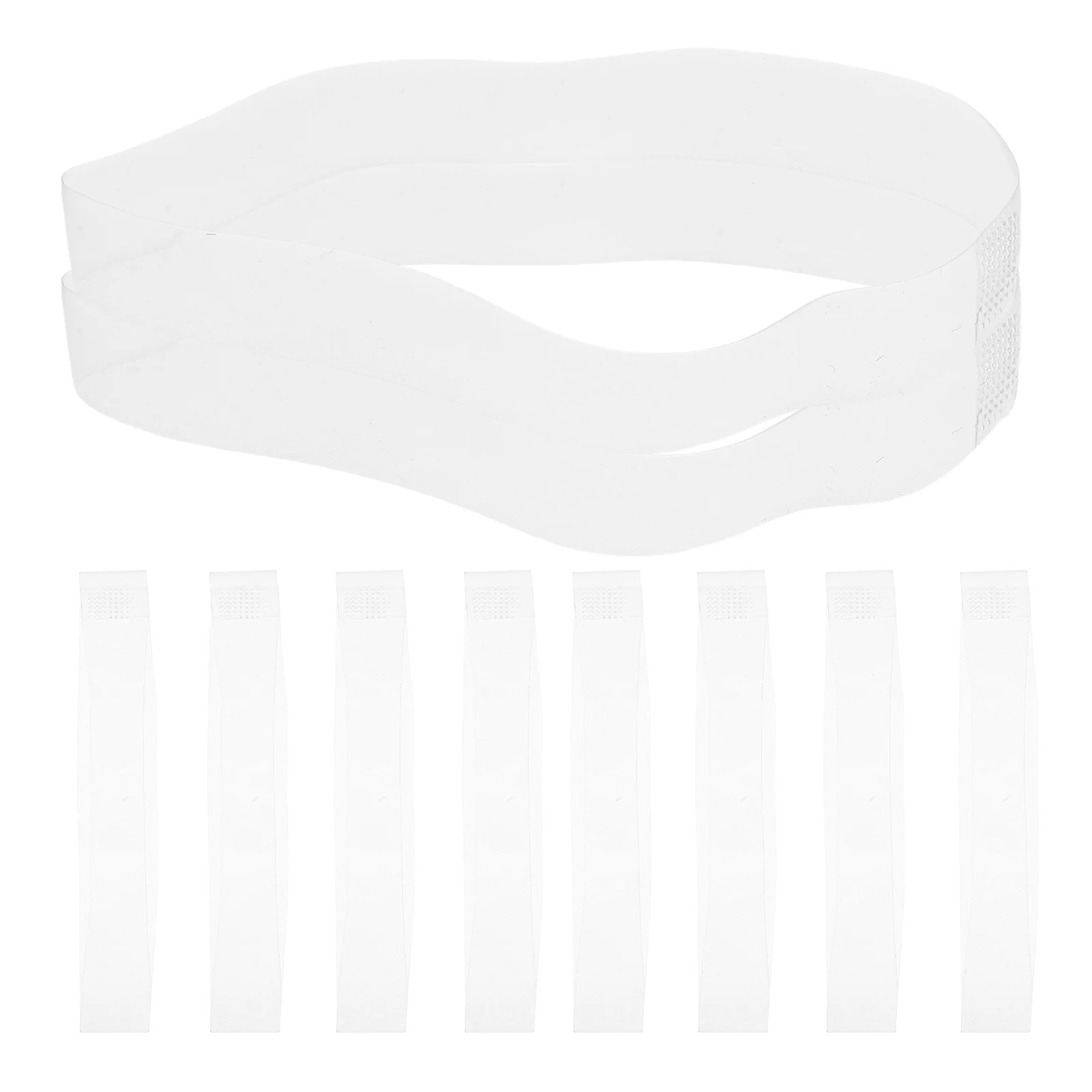 

5Pairs Transparent Invisible Elastic Shoe Straps Non Slip Replacement Heel Straps Anti Slip Shoelace for Heels