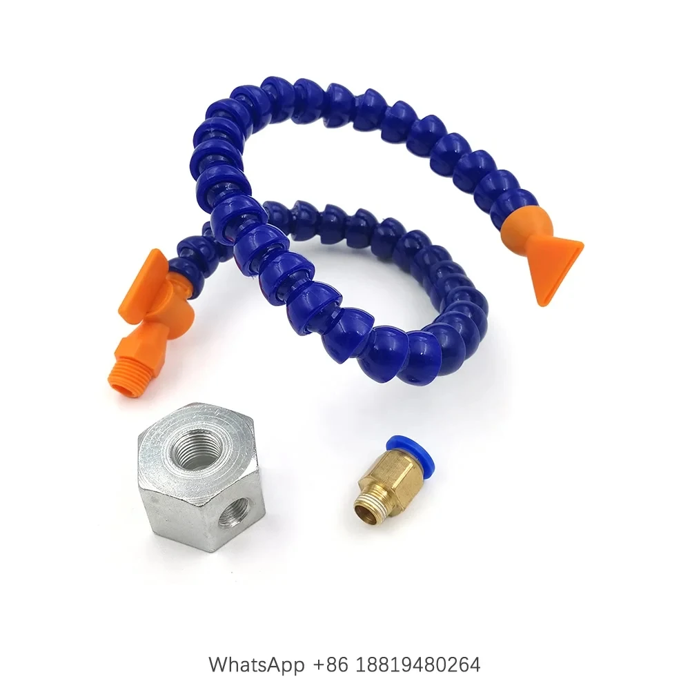 

Magnetic Base Coolant Oil Water Hose Pipe 1/4Pt Thread Diameter Flat Nozzle,Flexible Water Oil Coolant Pipe Hose Tube