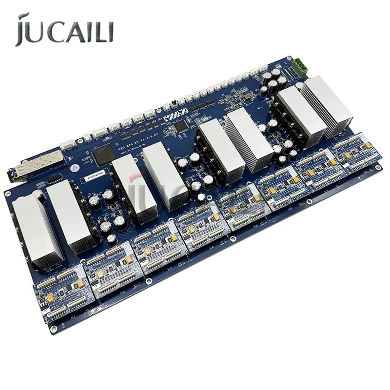 

Промышленная плата управления JUCAILI Hoson i3200 на 8 головок для 8 печатающих головок i3200 для УФ/экосольвентных широкоформатных принтеров