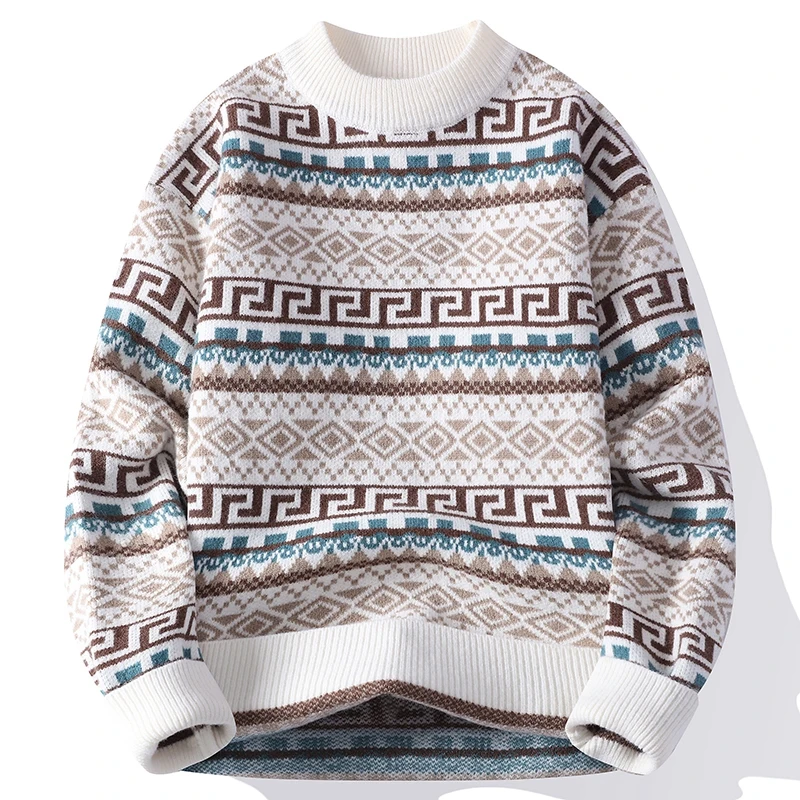 Ethnic Fashion For Men - Pull tendance pour homme à col