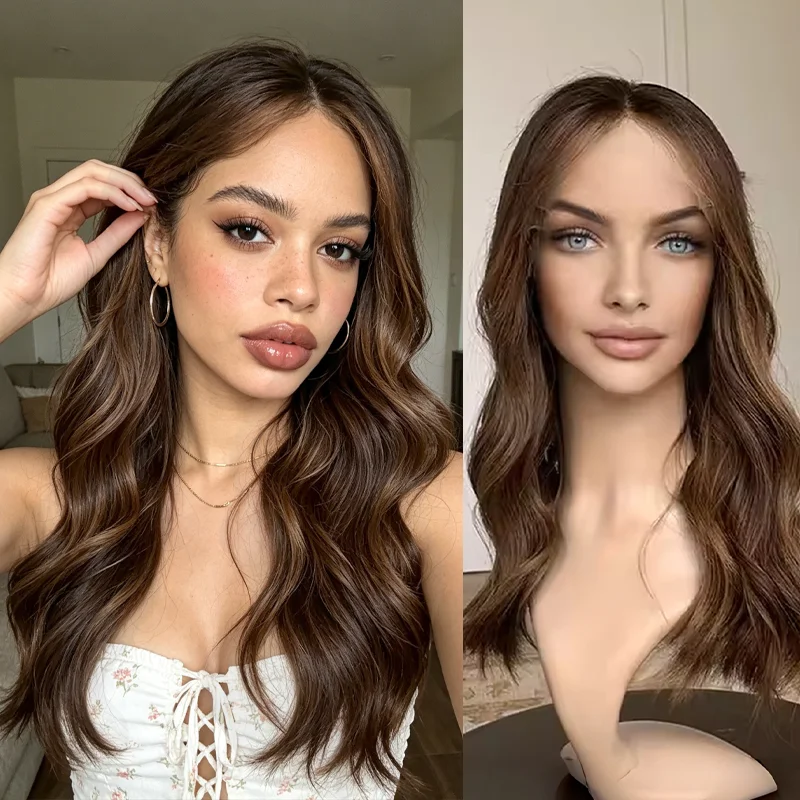 medium-wavy-synthetic-wig-for-black-women-dark-brown-natural-highlights-lace-front-wig-middle-part-heat-resistant-daily-wear-go