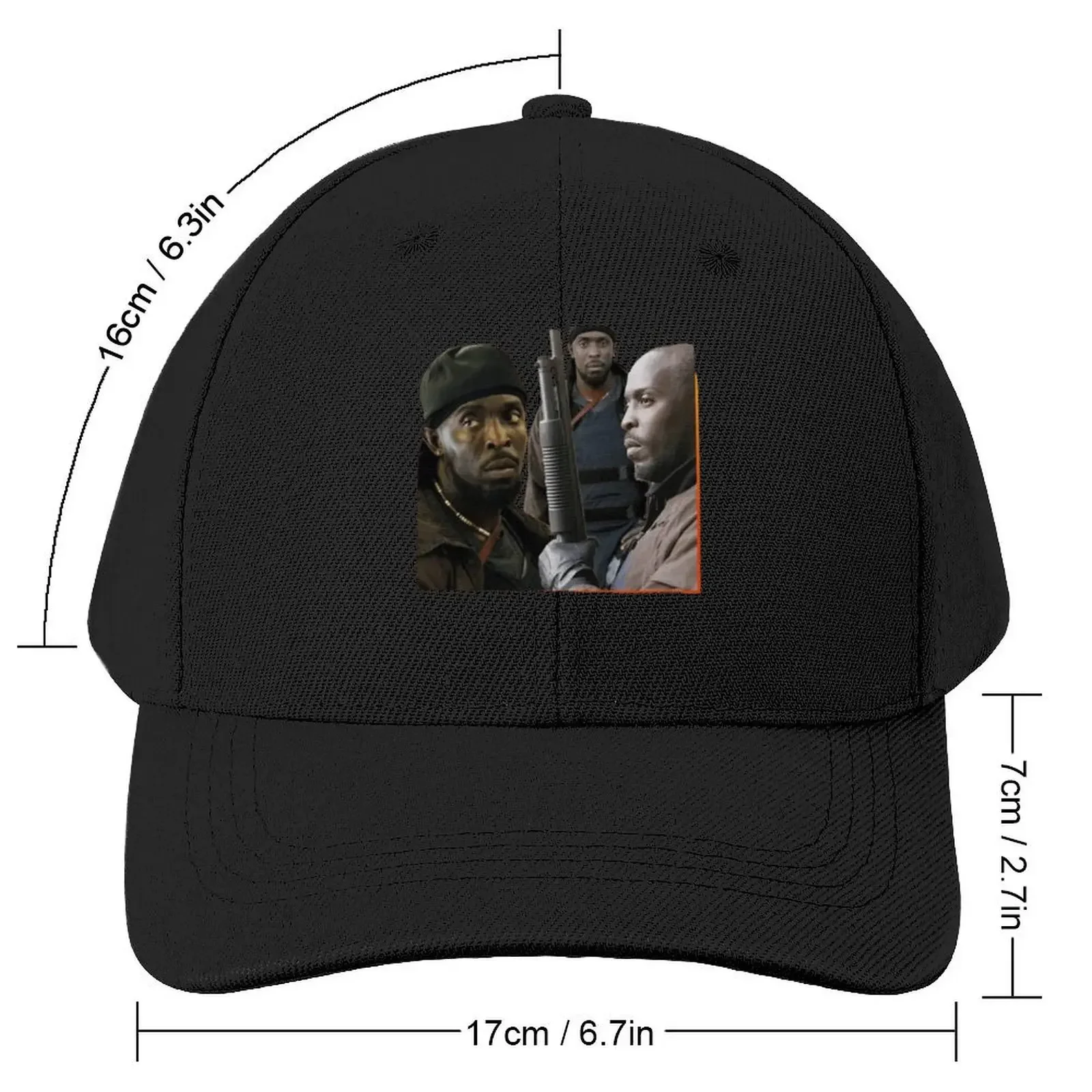 Omar Little Michael K Williams T-shirt |Rip Omar Little Michael K Williams Baseball Cap Sports Cap New In The Hat Girl Men's