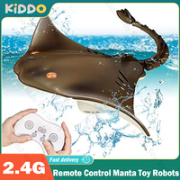 Remote Control Shark Toy Robots RC Animals Manta 2.4G Electric Sharks Children Kids Toys for Boys Swimming Pool Water Boat Ship