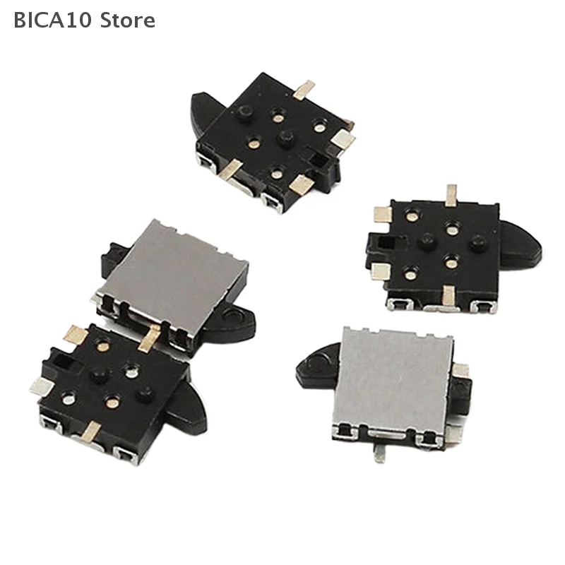 10 قطعة KFC-C-15A الحد 4-Fot التصحيح SMT التبديل موصل اللعبة إعادة تعيين مايكرو كشف زر 4-Pin مع بقع العمود