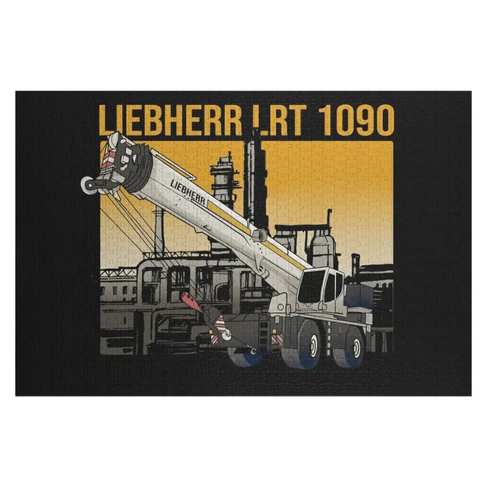 Mobile Crane Construction Jigsaw Puzzle With Personalized Photo Personalised Puzzle